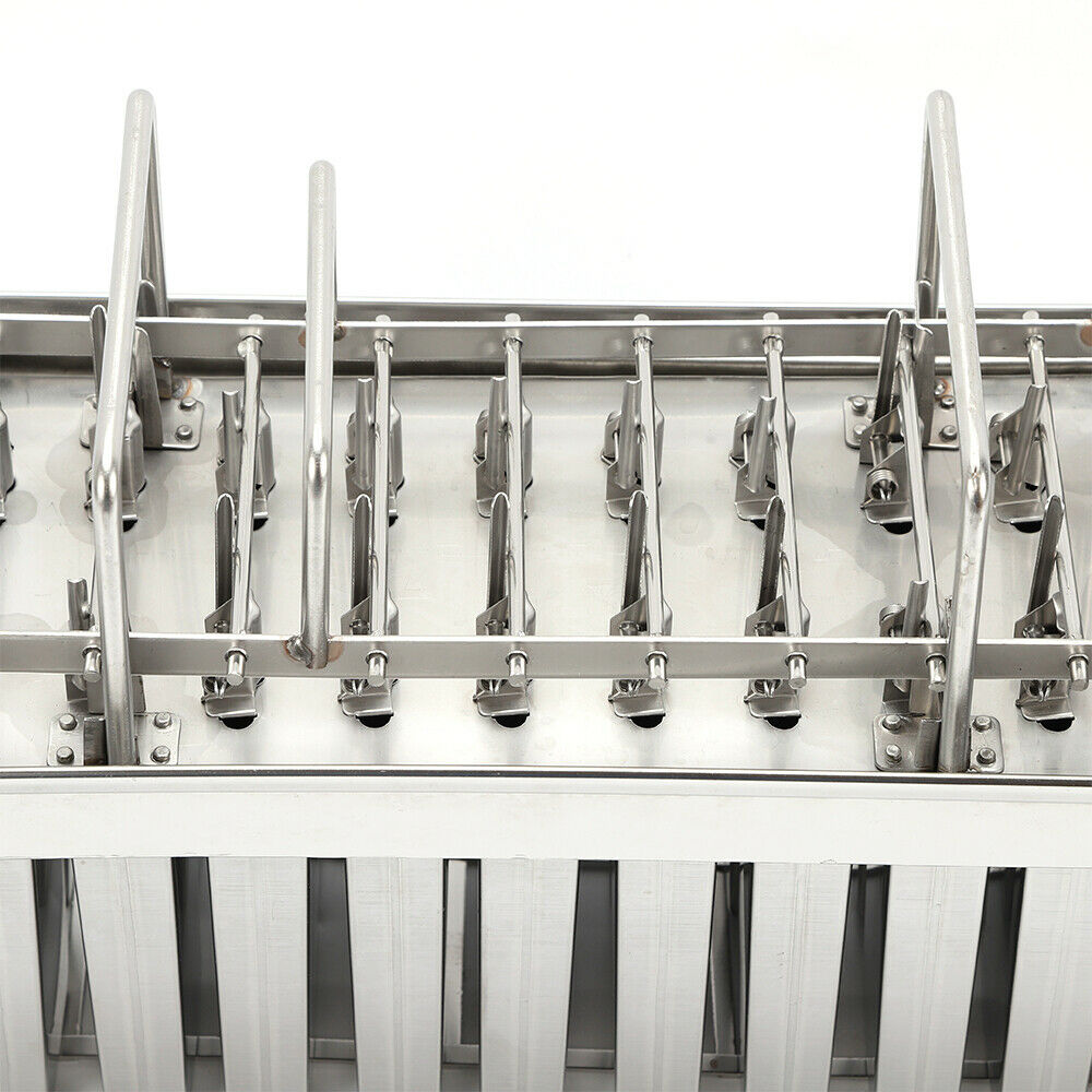 20X Stainless Steel Molds Ice Pop Lolly Popsicle Ice Cream Stick Holder Mold New - Fresh Stock Dated February 2026