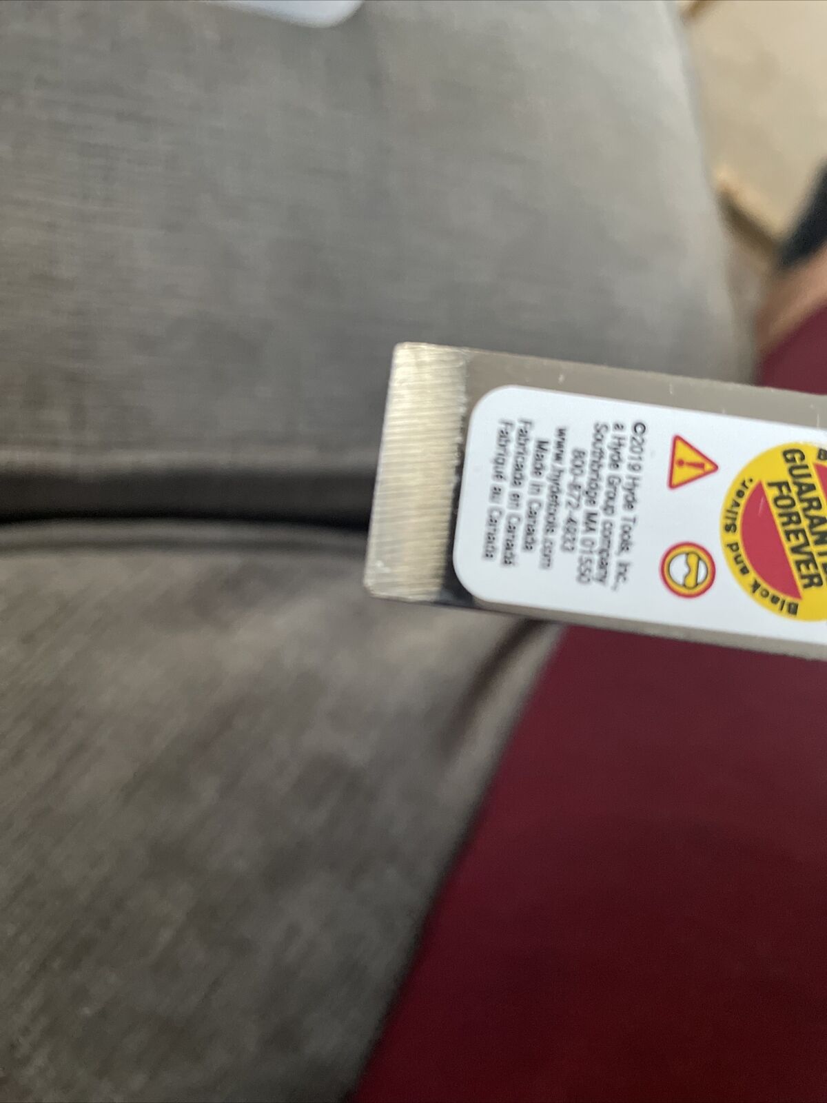 Hyde 02565 Putty Knife,Stiff,3/4