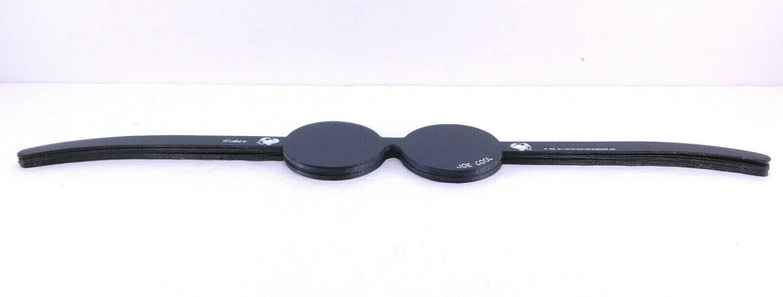 VINTAGE 1971 SNOOPY JOE COOL SUNGLASS LOT OF 12 TOY PARTY FAVORS PEANUTS SCHULZ - Fresh Stock Dated February 2026