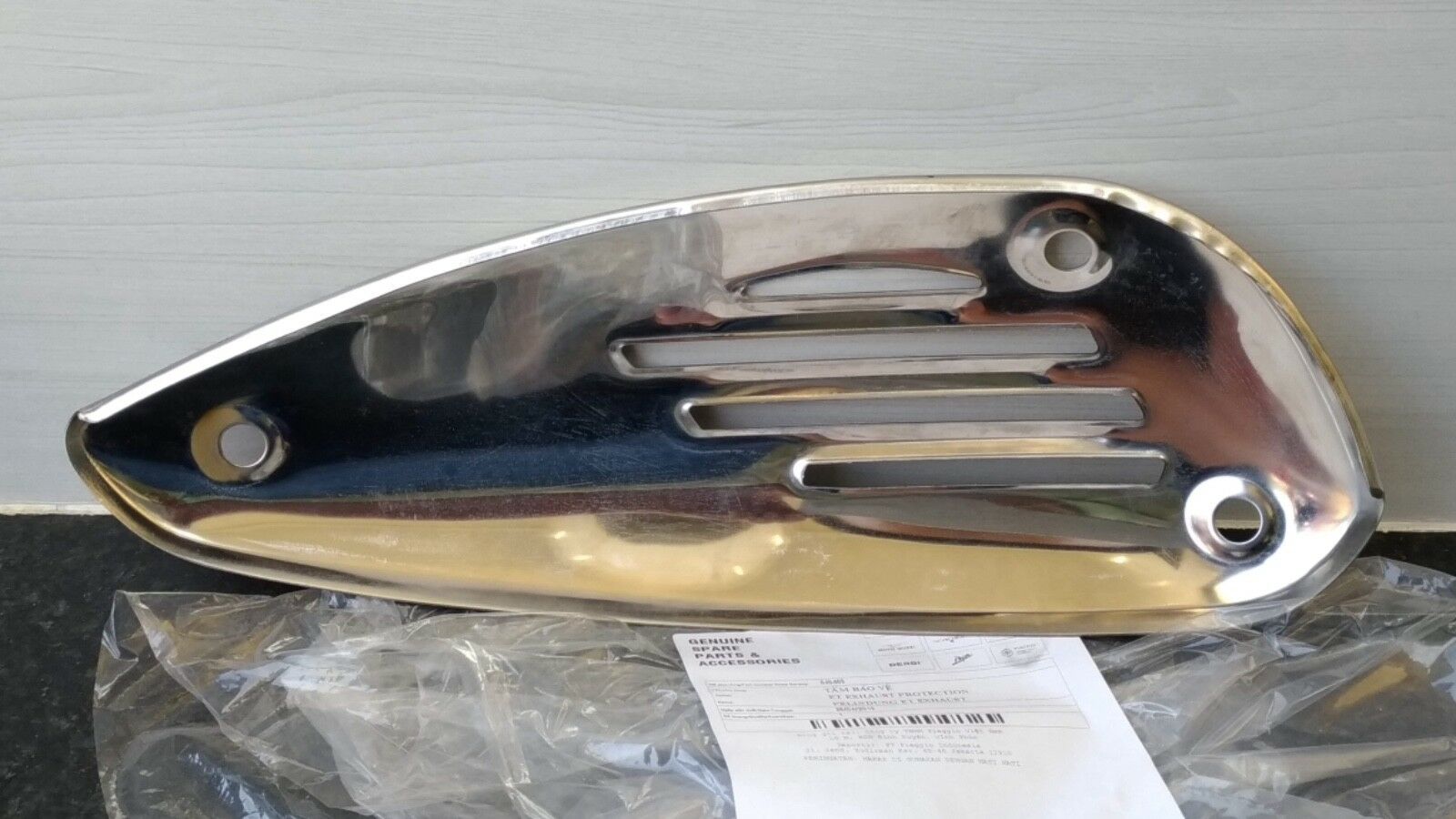 Genuine Exhaust Protection for Vespa LX 50/125/150 ET2 ET4 S50/125/150 LXV125... - Fresh Stock Dated February 2026