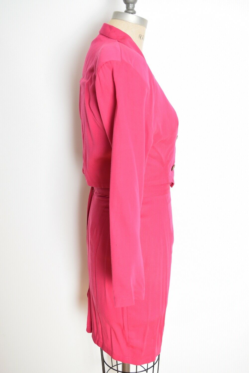 vintage 80s skirt jacket set high waisted pencil cropped top suit outfit XS - Fresh Stock Dated March 2026