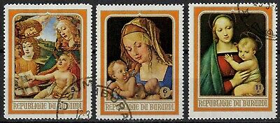 Burundi 1962-1968 - Lot of 15 Stamps CTO Used - Fresh Stock Dated December 2025