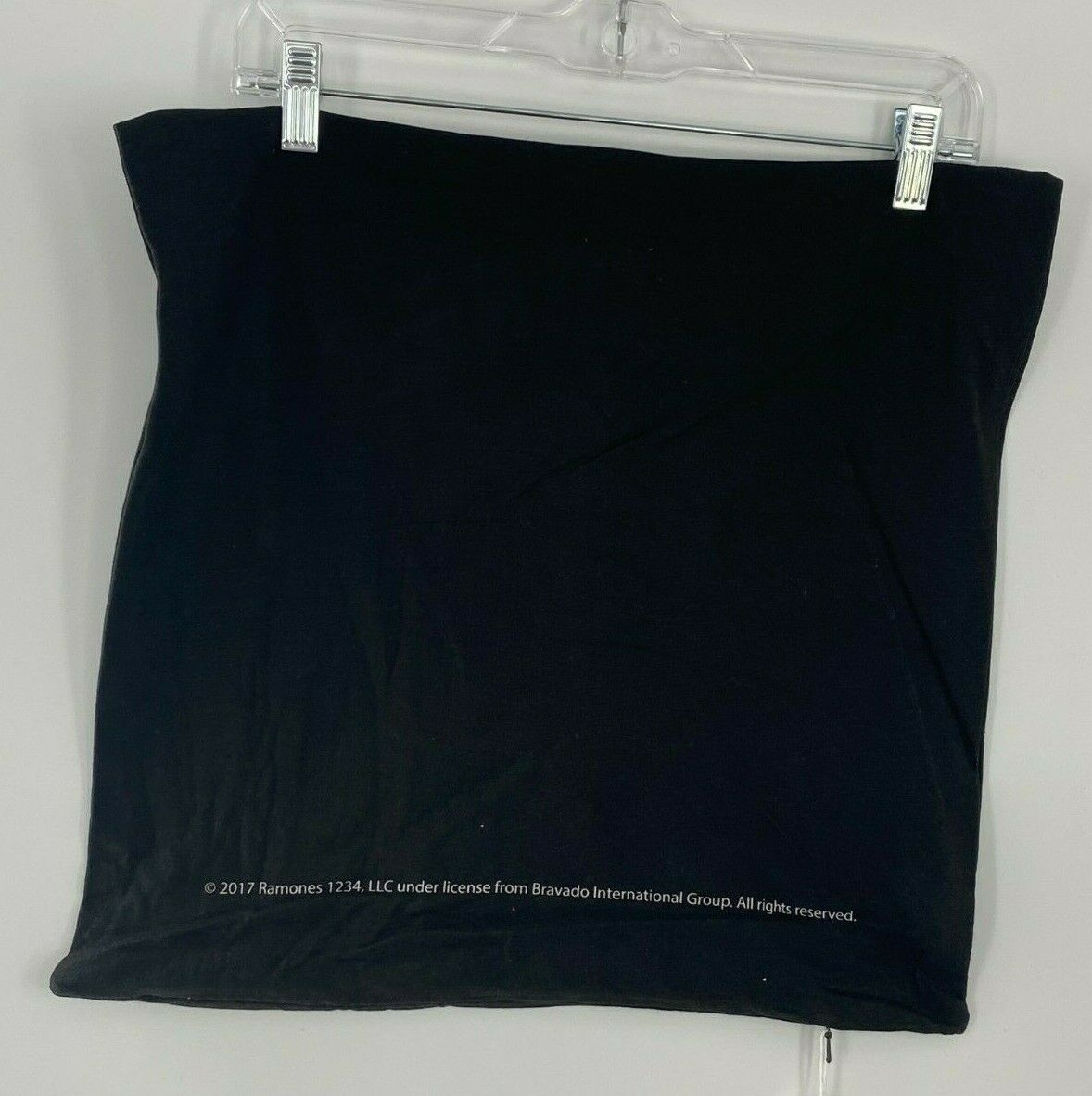 Pottery Barn Teen Ramones Band Art Skull Black Pillow Cover 18