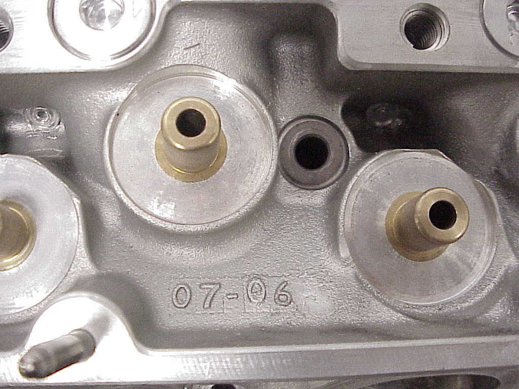 1 RCR SB 2.2 Chevy GM #12480011 Ported Aluminum Bare Head NASCAR JR5 - Fresh Stock Dated February 2026