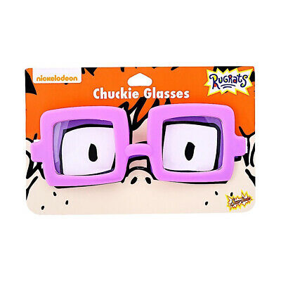 Chuckie Finster Rugrats Glasses Sun-Staches Costume Sunglasses Gift Nickelodeon - Fresh Stock Dated December 2025