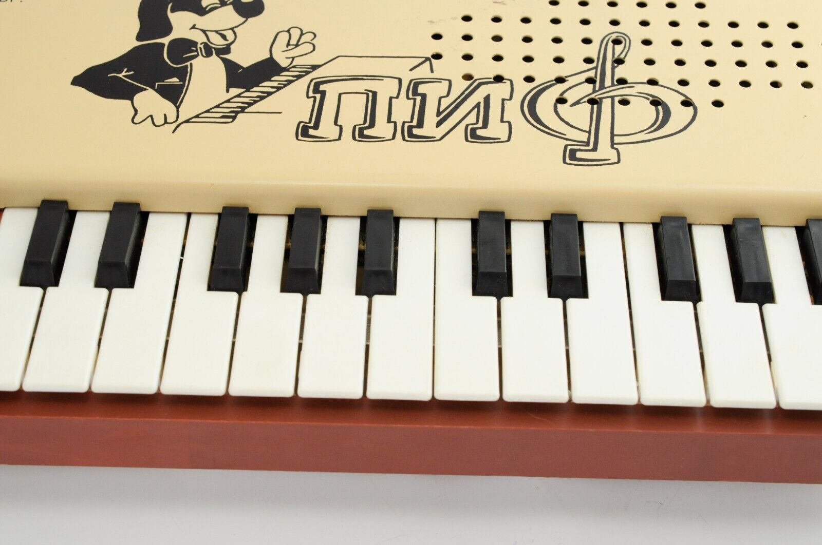 SYNTHESIZE Piano Soviet Vintage USSR toy Retro PIF ANALOG MUSICAL TOY - Fresh Stock Dated February 2026