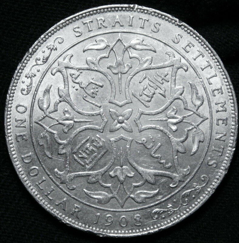 Sraits Settlement : 1908 One Dollar   57-914 - Fresh Stock Dated February 2026
