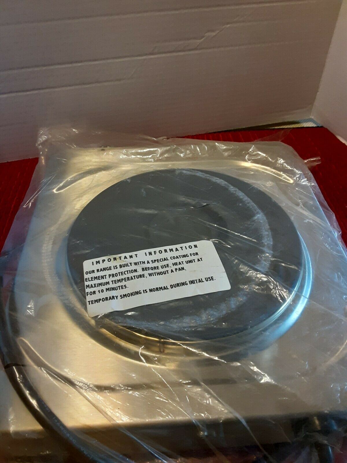 Cadco KR-SW Portable Electric Stainless Steel Hot Plate Commercial - Fresh Stock Dated February 2026