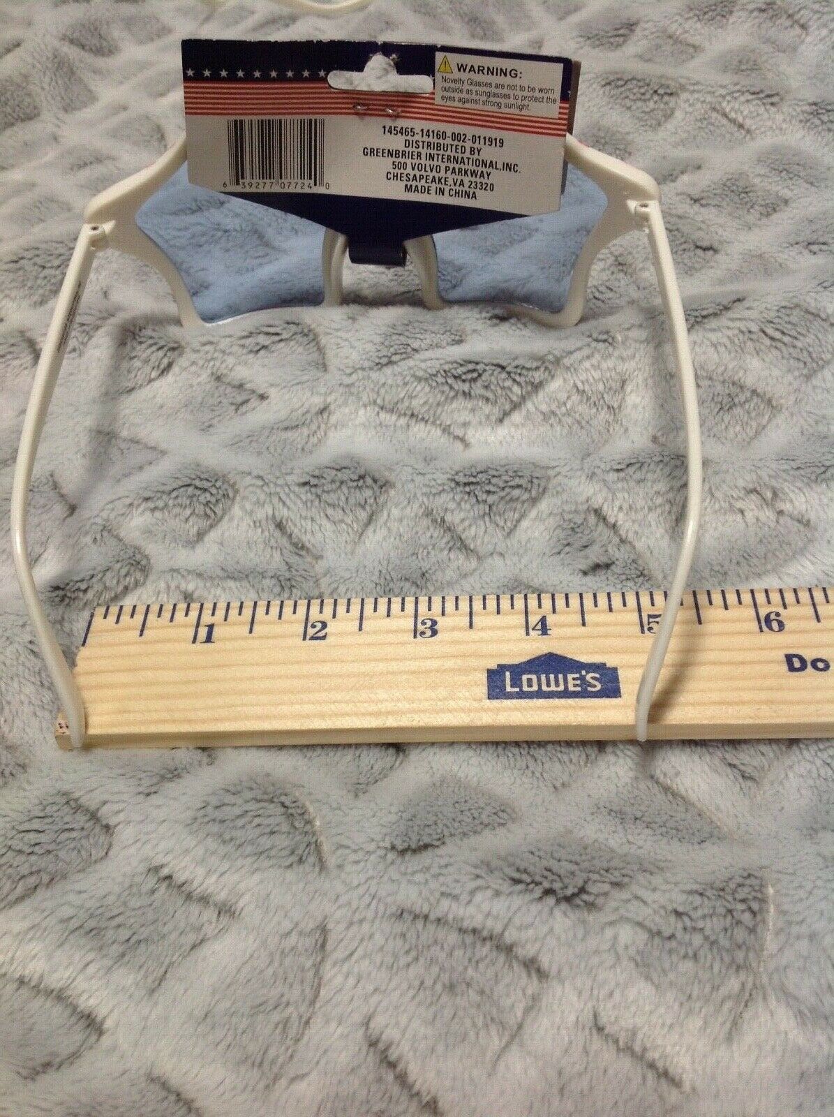 U.S.A. Patriotic Star Shaped Shades - Fresh Stock Dated February 2026