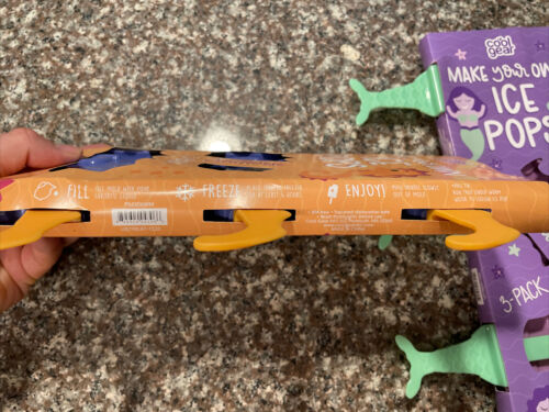 Cool Gear Make Your Own Ice Pops Popsicle Mold Seahorse & Mermaid Set Summer New - Fresh Stock Dated February 2026