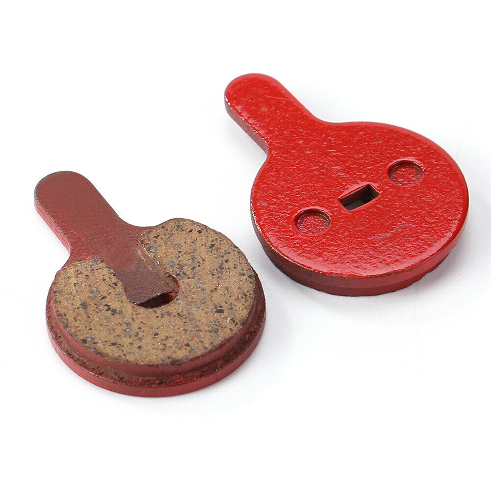 2 Pairs MTB Bike Brake Pads Resin Semi-Metallic Cycling Braking Disc Parts - Fresh Stock Dated February 2026