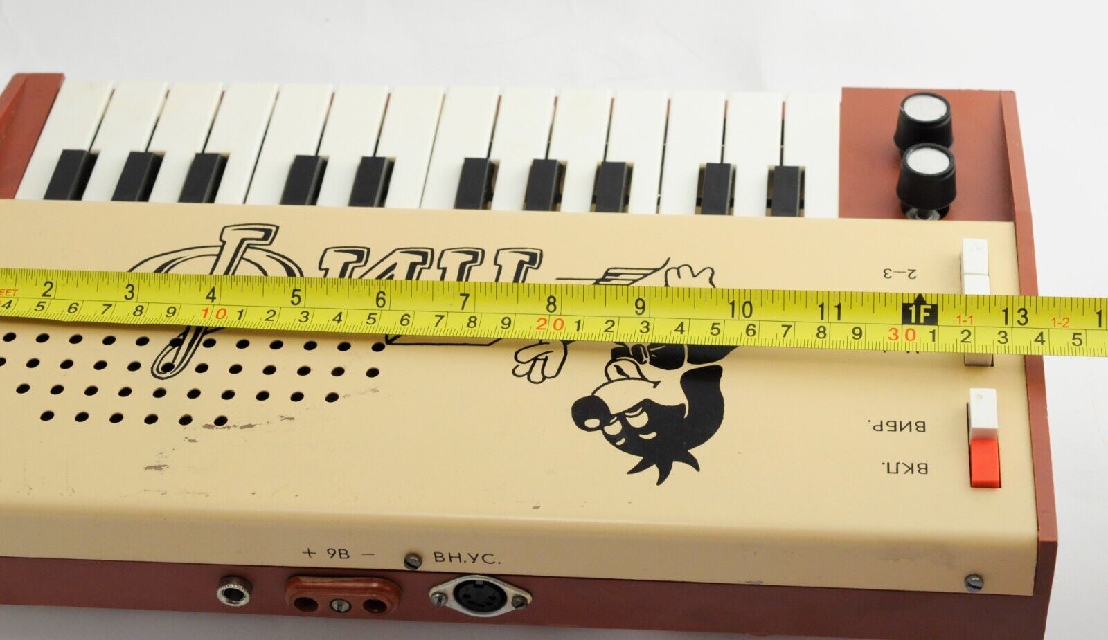 SYNTHESIZE Piano Soviet Vintage USSR toy Retro PIF ANALOG MUSICAL TOY - Fresh Stock Dated February 2026