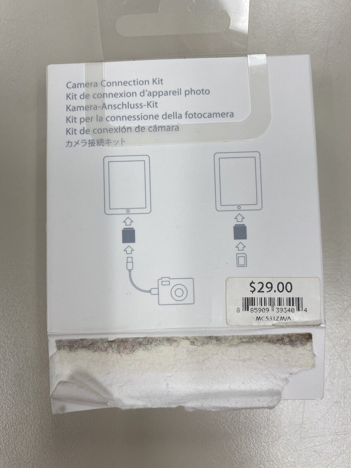 iPad Camera Connection Kit MC531ZM/A  Apple - Fresh Stock Dated February 2026