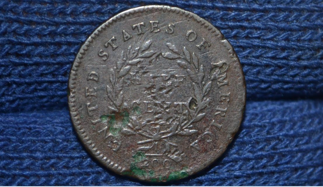 1794 HALF CENT ** C9** Sm. Edge Letters ** NICE BROWN ** VF+ Details ** Dmg. - Fresh Stock Dated February 2026