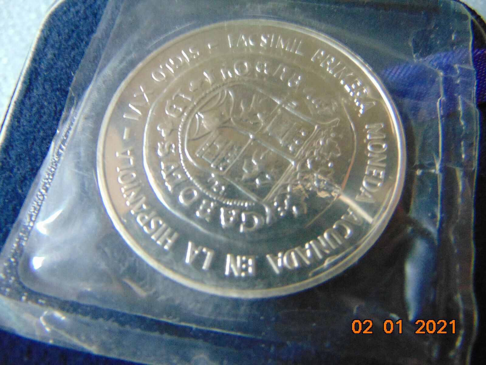 DOMINICAN REPUBLIC 1975 10 Pesos silver Proof, Bankers Conference - Fresh Stock Dated February 2026