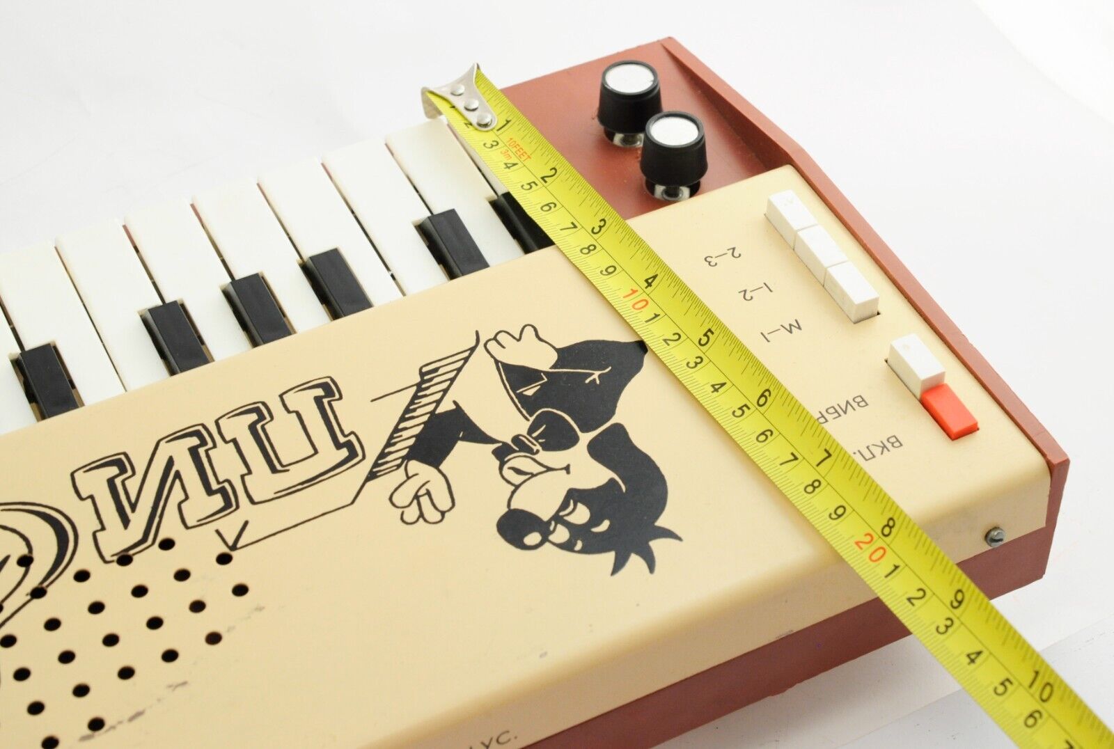 SYNTHESIZE Piano Soviet Vintage USSR toy Retro PIF ANALOG MUSICAL TOY - Fresh Stock Dated February 2026