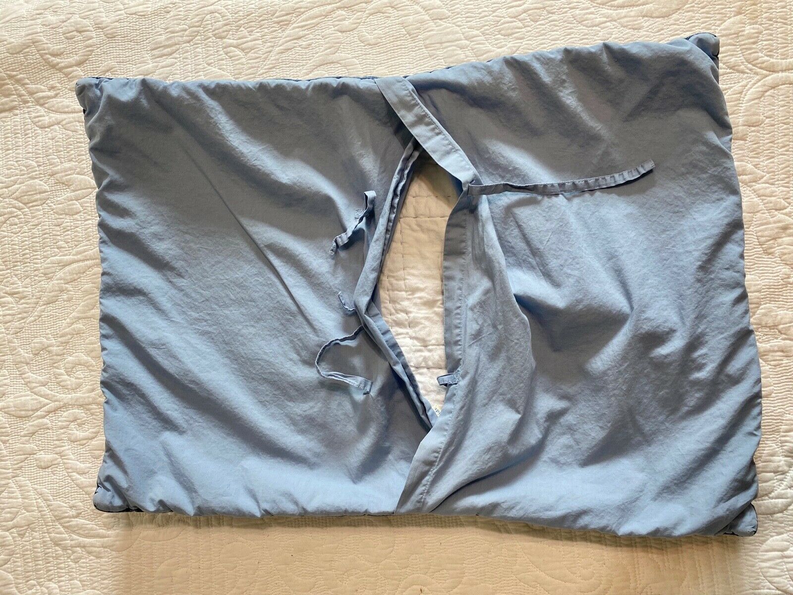 Pottery Barn Kids Patchwork Denim Pillow Cover Sham - Fresh Stock Dated December 2025