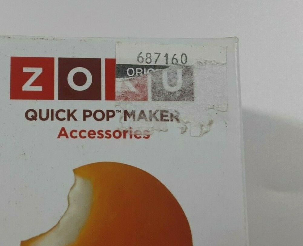 Lot of New Replacement Parts Only Zoku Quick Pop Popsicle Maker - Fresh Stock Dated February 2026
