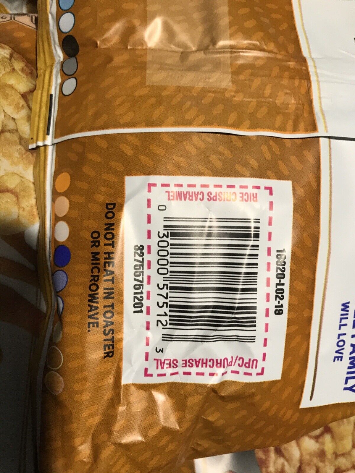 Best By 06/2022 Quaker Caramel Flavor Rice Crisps Gluten Free Family Size 9.8 oz - Fresh Stock Dated February 2026