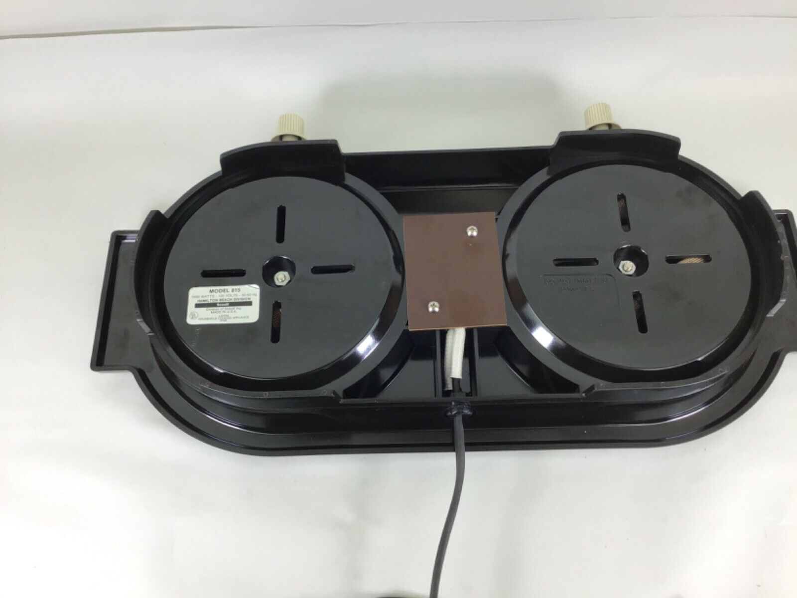 Vintage Hamilton Beach “Fifth Burner ll” made in USA mod 815 excellent #573 - Fresh Stock Dated February 2026