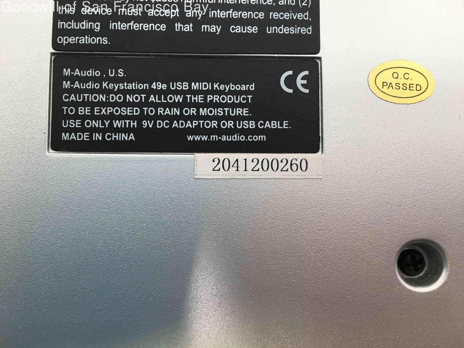 M-Audio Keystation 49e MIDI USB Keyboard Controller - Fresh Stock Dated February 2026