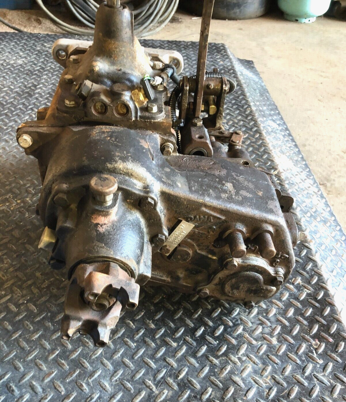 BORG WARNER T150 Transmission and DANA 20 Transfer Case W/CHEVROLET V8 ADAPTER - Fresh Stock Dated February 2026