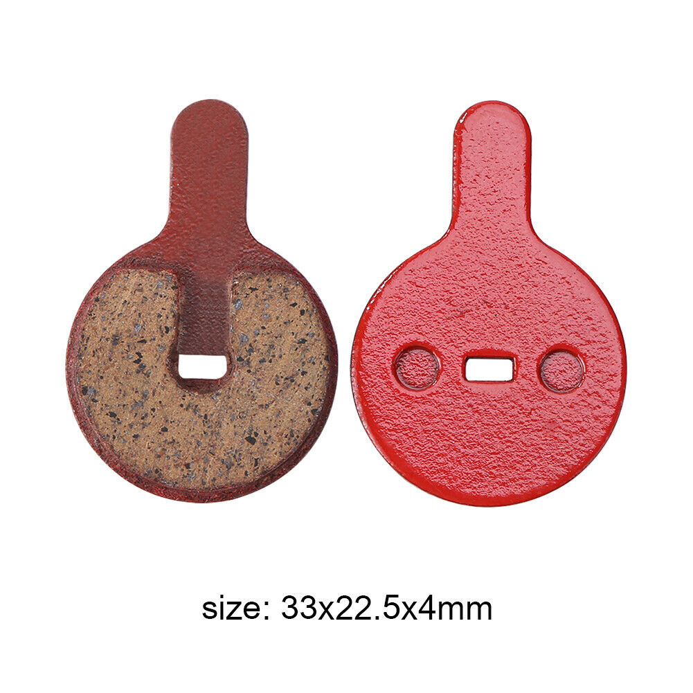 2 Pairs MTB Bike Brake Pads Resin Semi-Metallic Cycling Braking Disc Parts - Fresh Stock Dated February 2026