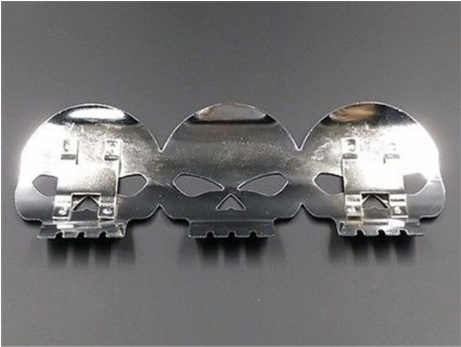 Exhaust Muffler Pipe Heat Shield Cover Heel Guard For Motorcycle Chopper Custom - Fresh Stock Dated February 2026