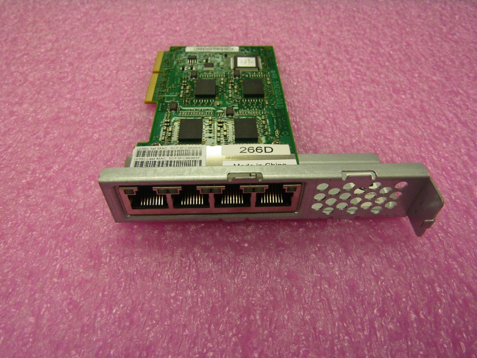 74Y3433 	266D 1824 1GB QUAD PORT IVE/HEA TX NIC - Fresh Stock Dated February 2026