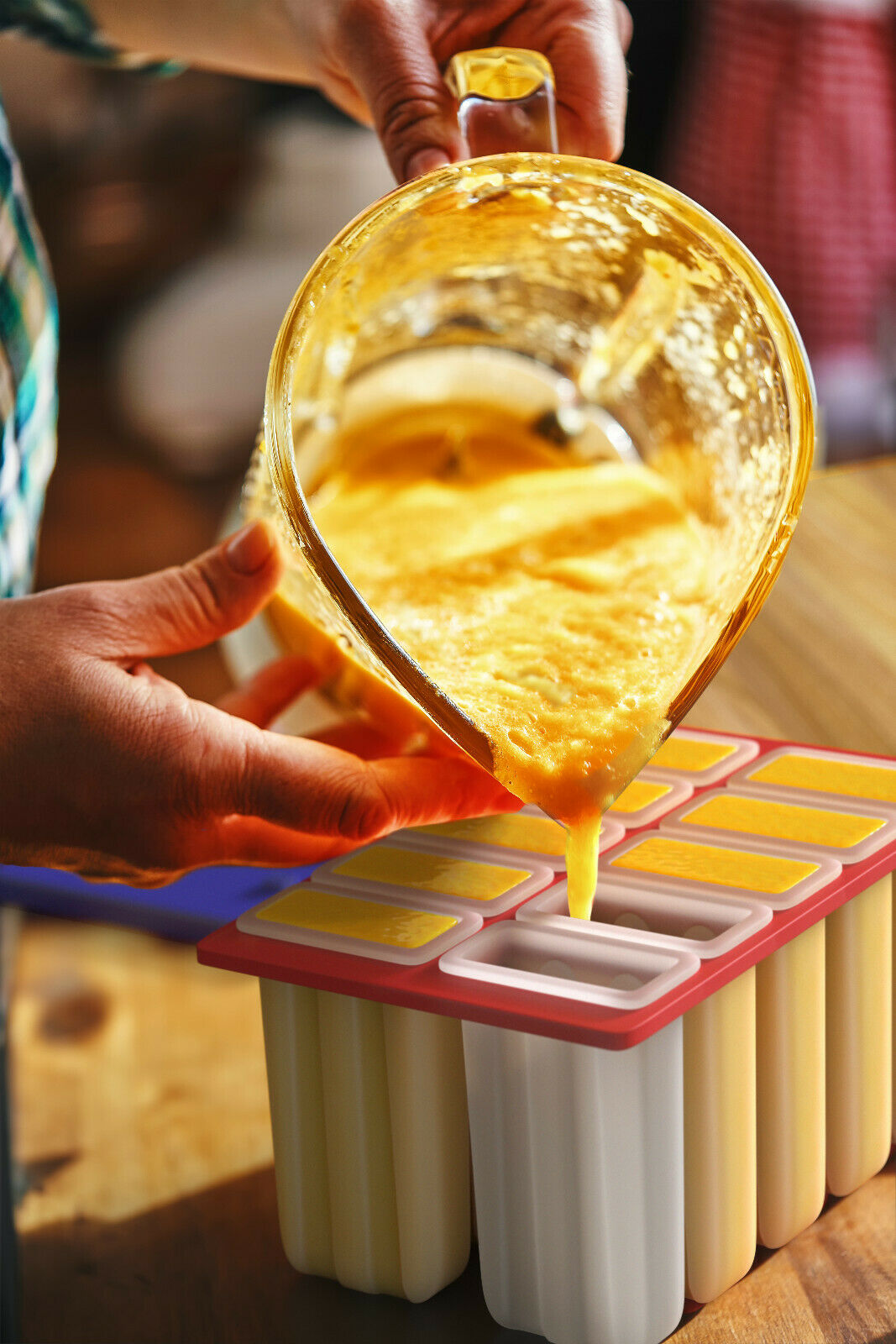 Frozen Popsicle Molds Maker Kit, BPA Free! Paletas Fruit Bar Ice Pop Lolly USA - Fresh Stock Dated December 2025