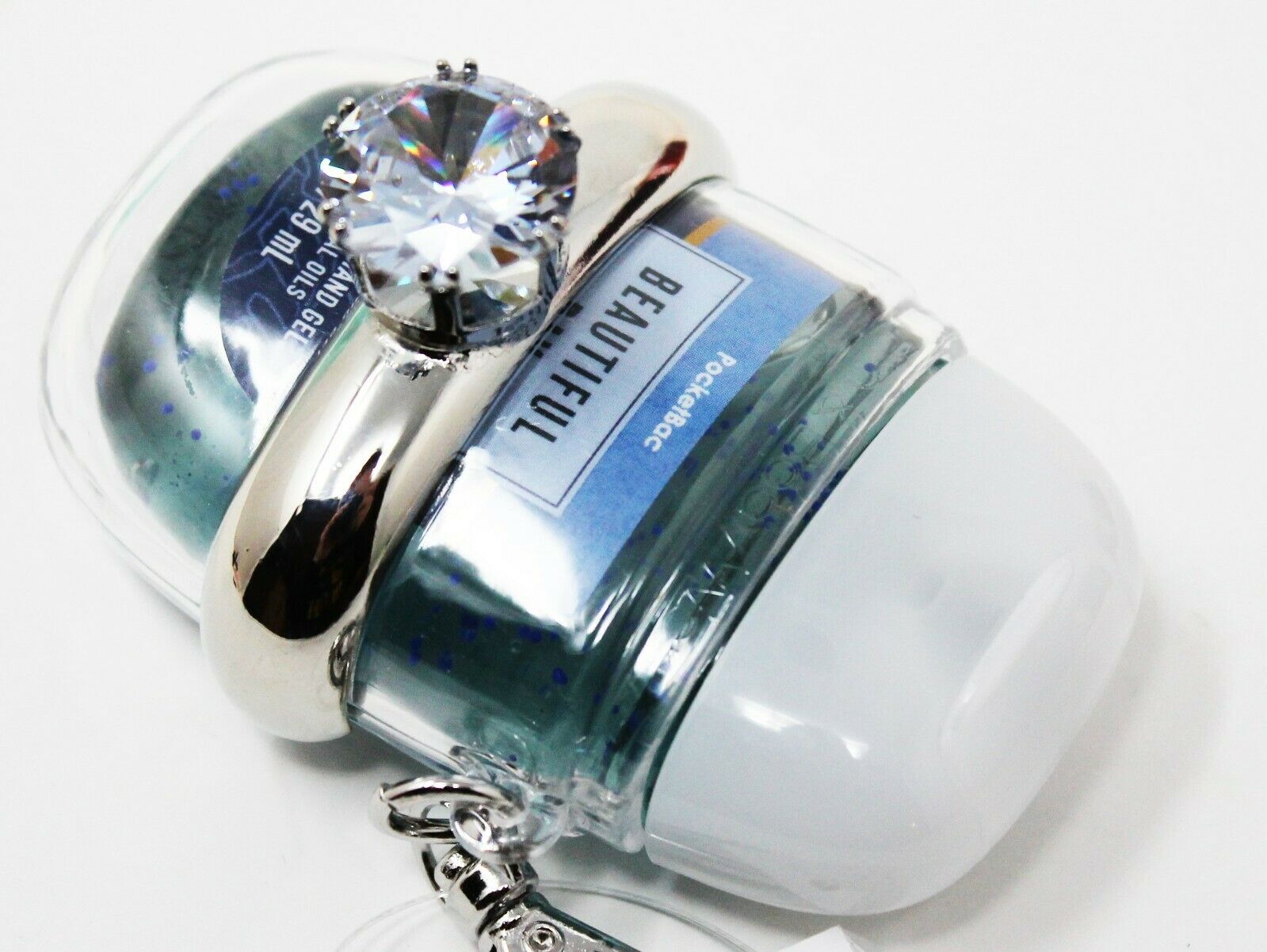 Bath & Body Works Pocketbac Holder Beautiful Day Anti Bac Gel WEDDING RING BRIDE - Fresh Stock Dated February 2026