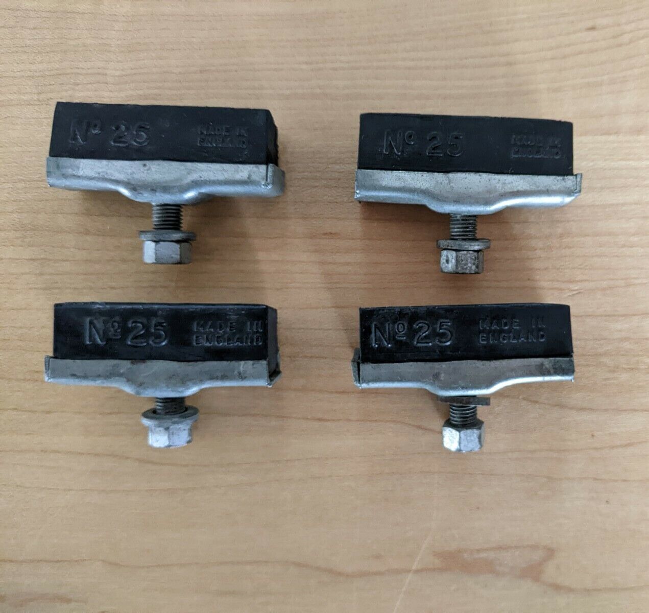 Vintage John Bull Brake Pads Shoes  England #25 Chopper Sports Triumph Raleigh - Fresh Stock Dated February 2026