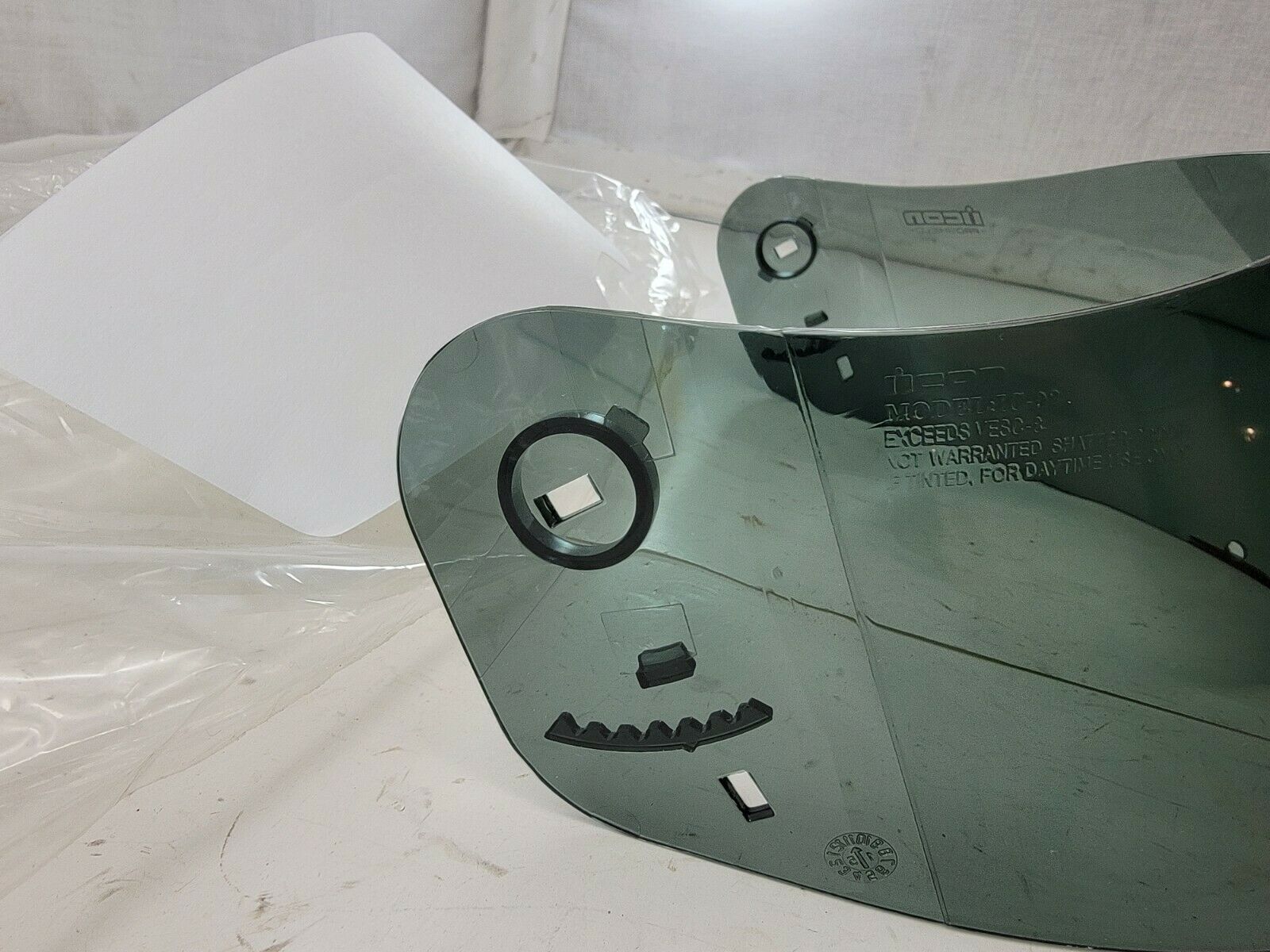 Icon ProShield+  Smoked Replacement Helmet Visor Shield - *NEW* - Fresh Stock Dated February 2026