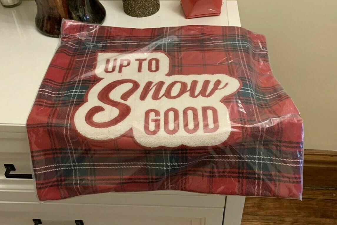Pottery barn Pillow cover Holiday Christmas Ski lodge 18