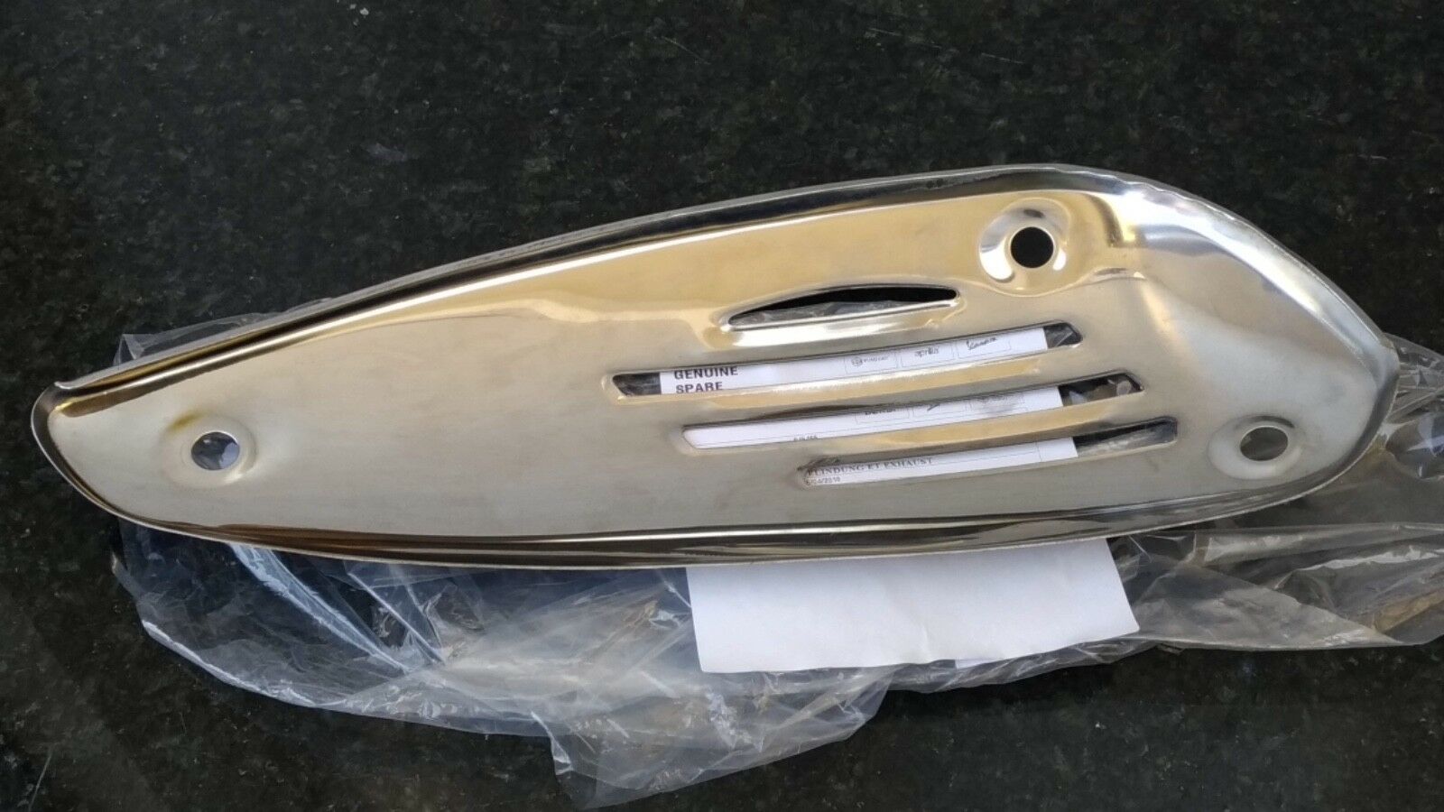 Genuine Exhaust Protection for Vespa LX 50/125/150 ET2 ET4 S50/125/150 LXV125... - Fresh Stock Dated February 2026