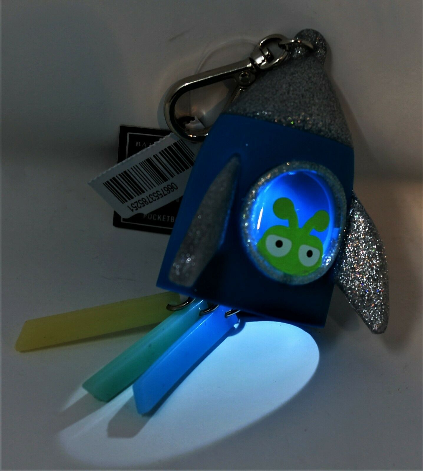 Bath & Body Works Pocketbac Hand Sanitizer Anti Bac Gel Holder ALIEN SPACESHIP - Fresh Stock Dated February 2026