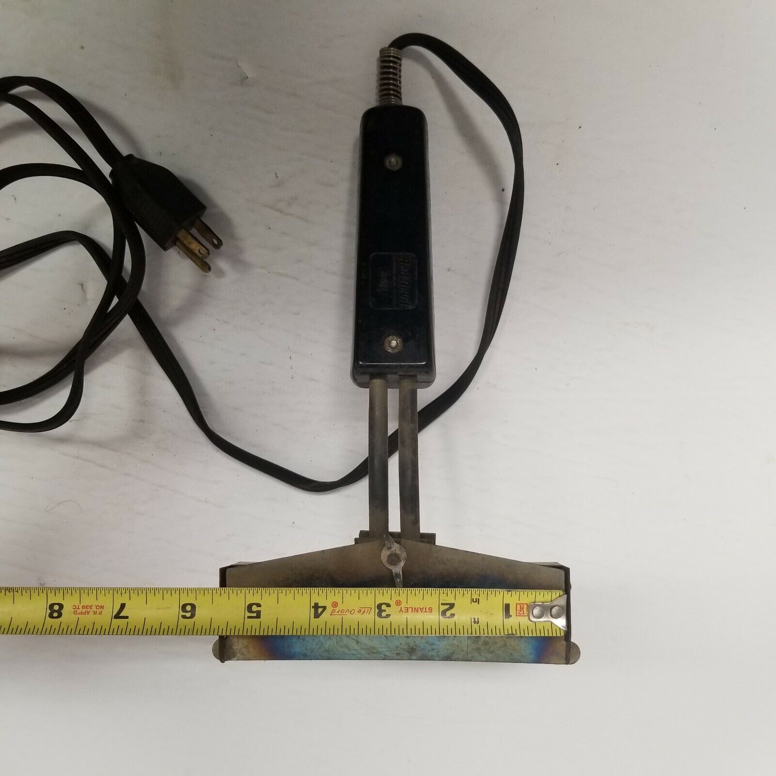 Vintage Red Devil No. 3411 Electric Heated Paint Scraper Tool, Tested Working - Fresh Stock Dated February 2026