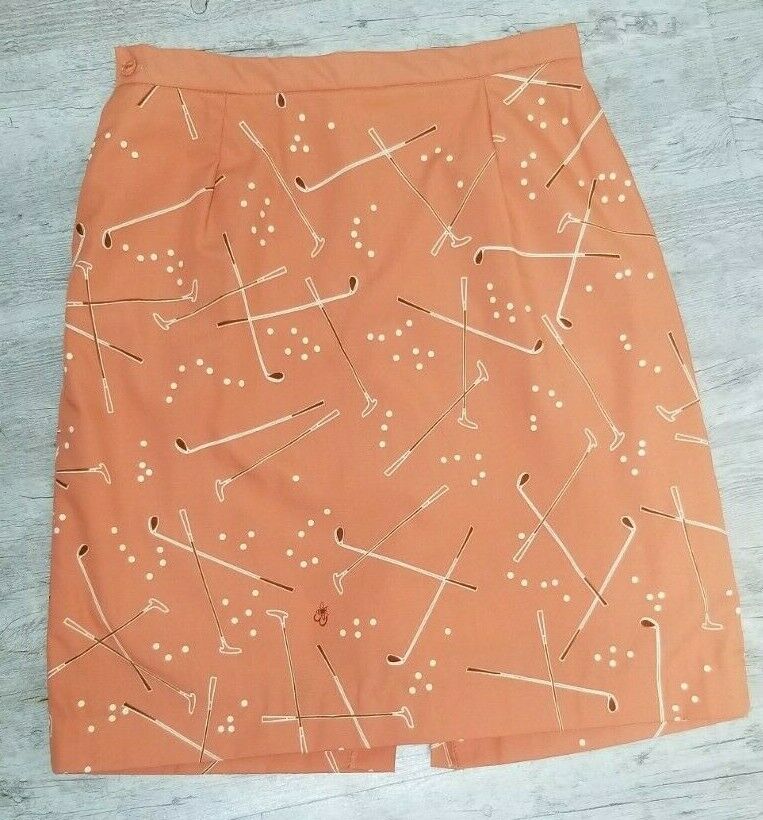 Vintage NOS 1980s Golf Skirt Skort by Elaine Benedict - Size M - Fresh Stock Dated February 2026