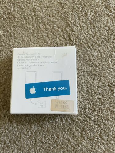 Genuine Apple iPad iPod Camera Connection Kit MC531ZM/A Model A-1362 A-1358 - Fresh Stock Dated December 2025