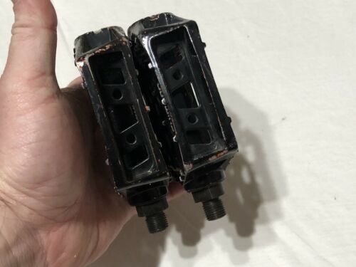 SHIMANO 1/2 PD-MX15 BLACK PEDALS OLD SCHOOL BMX - Fresh Stock Dated December 2025