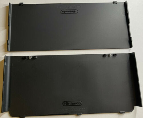 New Nintendo 3DS Super Mario Embossed Black Friday Kisekae Face Cover Plates - Fresh Stock Dated December 2025