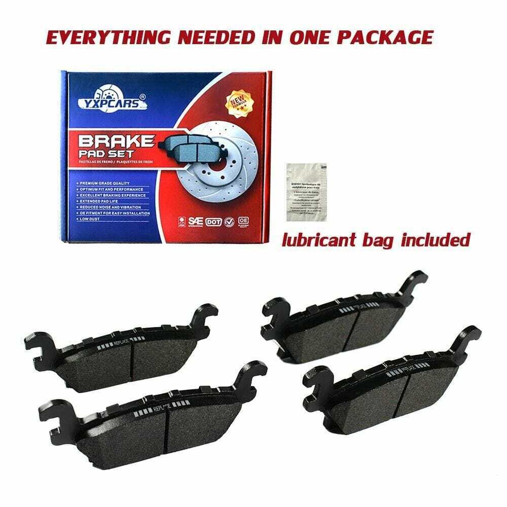 Rear Ceramic Brake Pads D1120 - Fresh Stock Dated February 2026