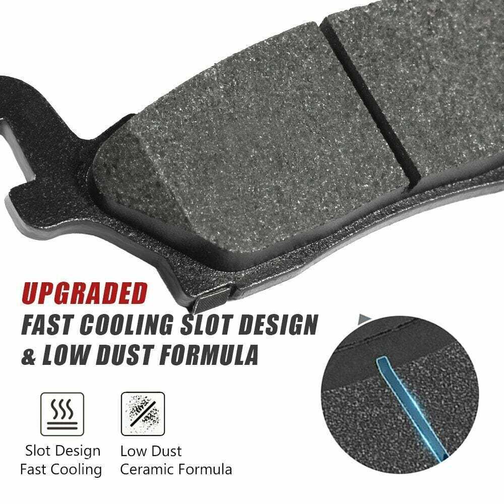 Rear Ceramic Brake Pads D1120 - Fresh Stock Dated February 2026