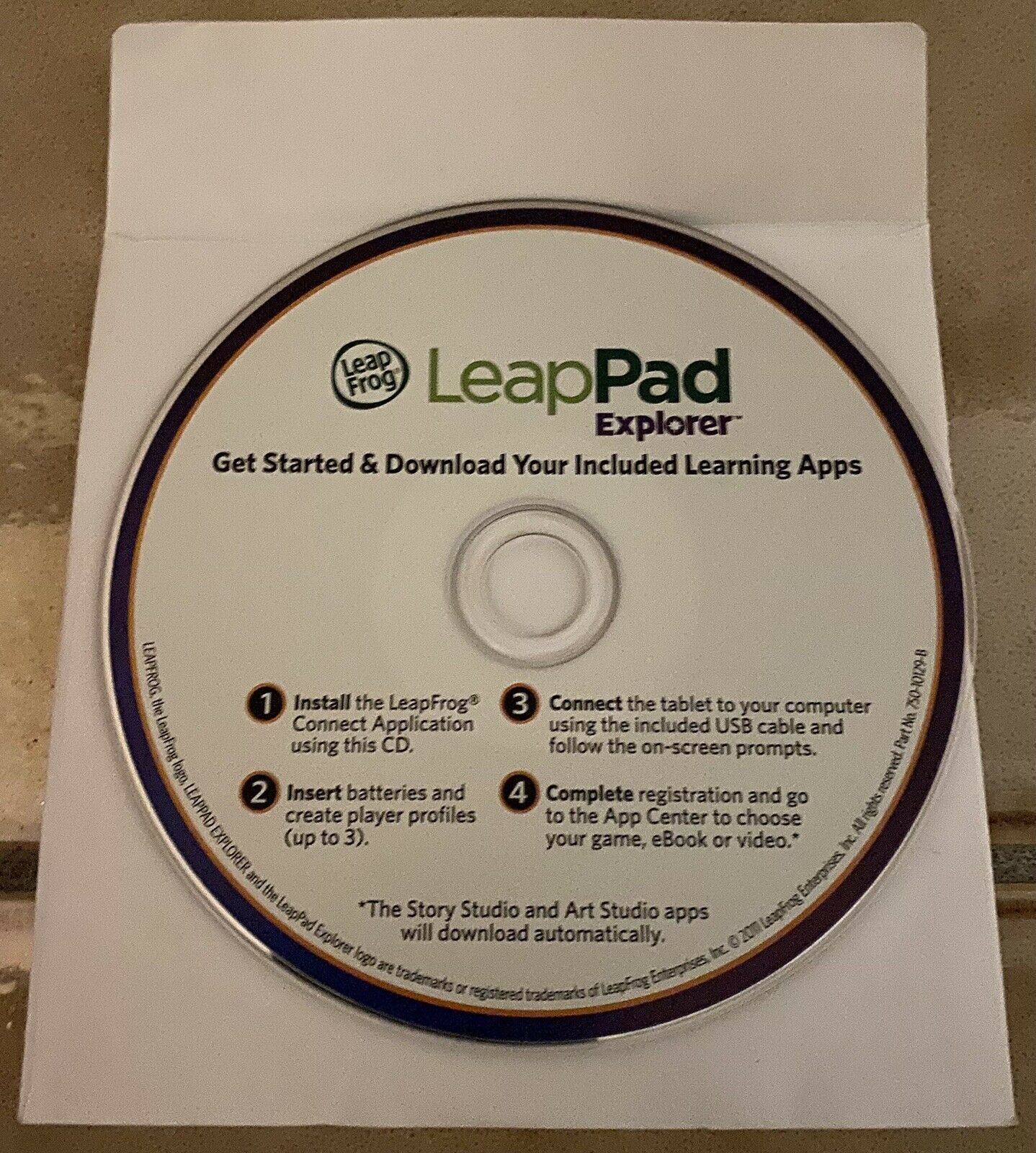 Leap Frog Leap Pad Explorer Tablet CD - Fresh Stock Dated February 2026