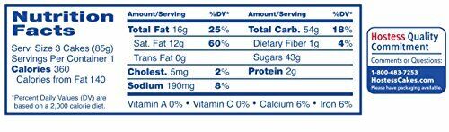 Hostess HoHos, Original Chocolate, 3 Ounce, 6 Count - Fresh Stock Dated February 2026
