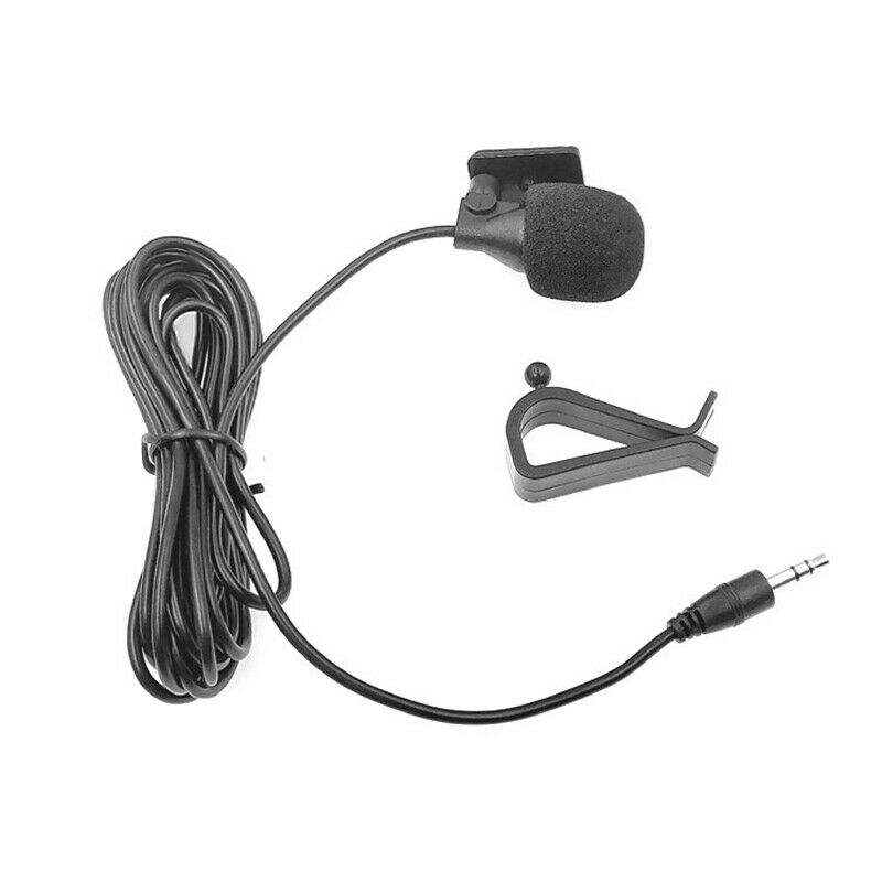 3.5mm Mic Car Vehicle Radio Stereo GPS Enabled Audio DVD External Microphone - Fresh Stock Dated February 2026