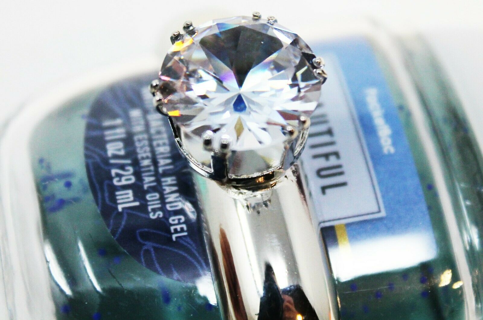 Bath & Body Works Pocketbac Holder Beautiful Day Anti Bac Gel WEDDING RING BRIDE - Fresh Stock Dated February 2026