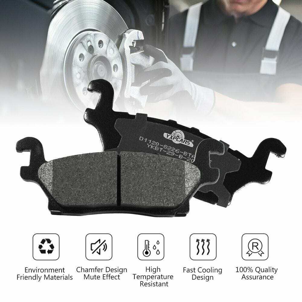 Rear Ceramic Brake Pads D1120 - Fresh Stock Dated February 2026