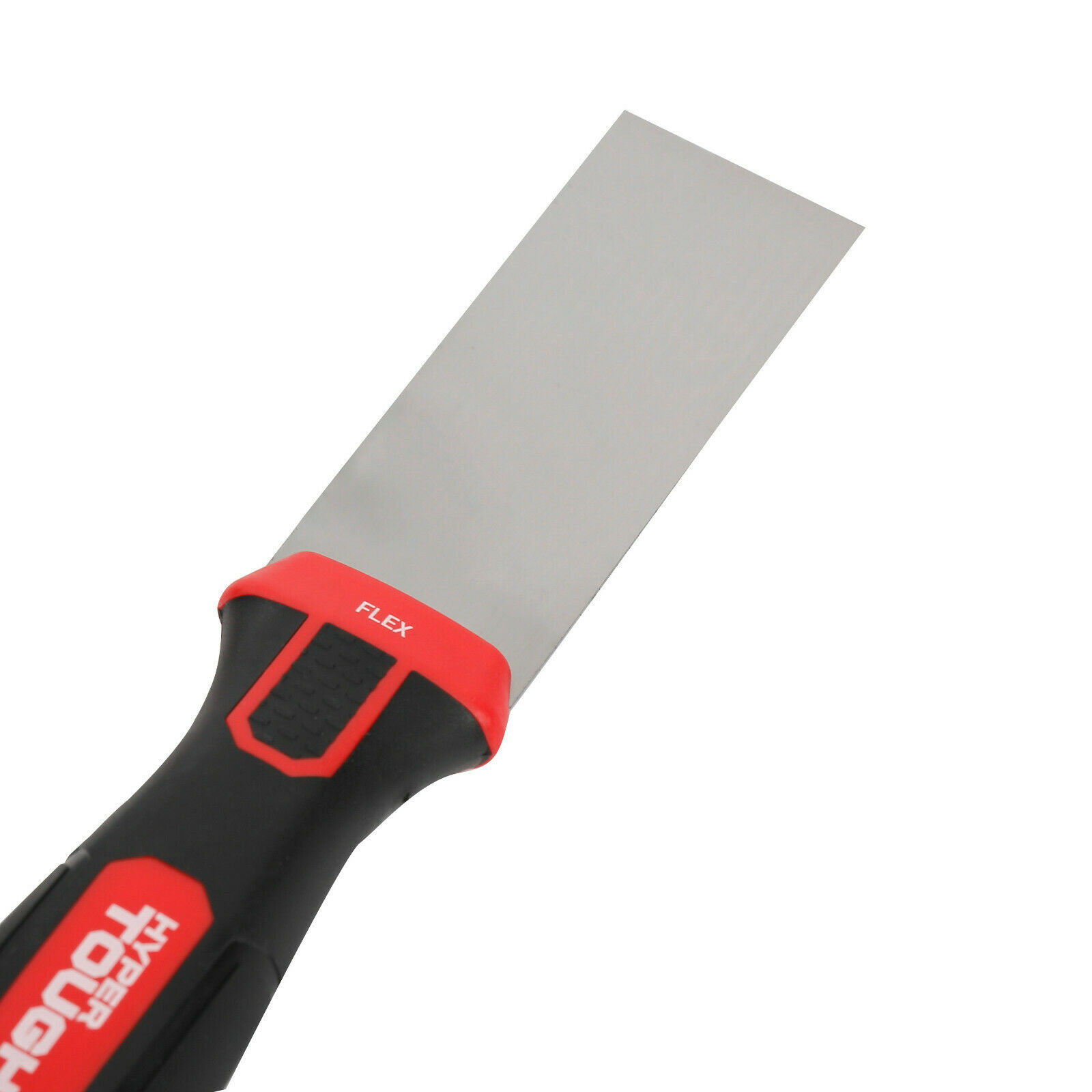 Hyper Tough 1.5-INCH FLEX PUTTY KNIFE Flexible Blade, Soft Grip, Hammer End TOOL - Fresh Stock Dated February 2026