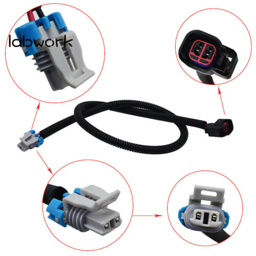 2 FUEL INJECTOR PLUG GRAY BLACK PTO MAG FITS Polaris RANGER XP 800 2012-2013 - Fresh Stock Dated February 2026